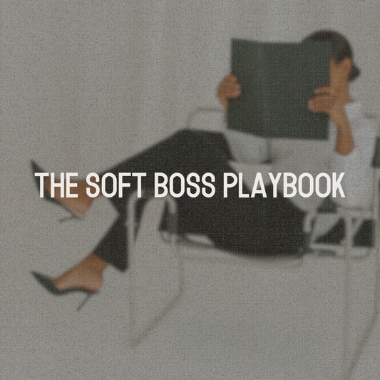The Soft Boss Playbook: The Blueprint to Building a Successful Brand