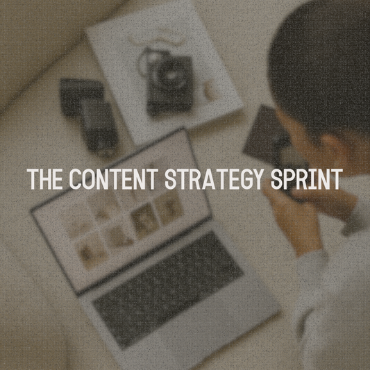 The Content Strategy Sprint